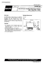 Datasheet STK400-670 manufacturer Sanyo